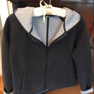 Lululemon Hooded Zippered Cropped Jacket